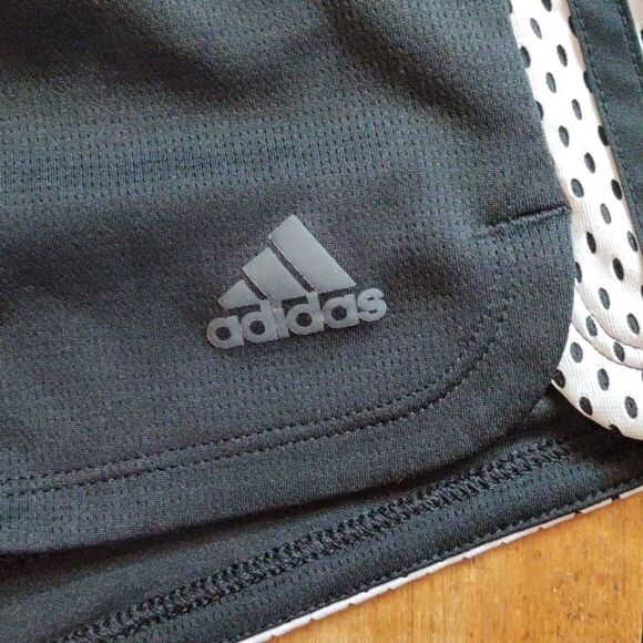 Adidas Shorts Small Black Climalite Activewear Athleisure Sporty Soccer Spring - Picture 2 of 6